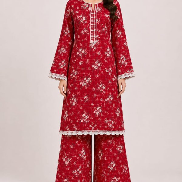 Digital print Long shirt with Plazo