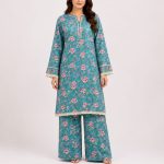Digital print Long shirt with Plazo