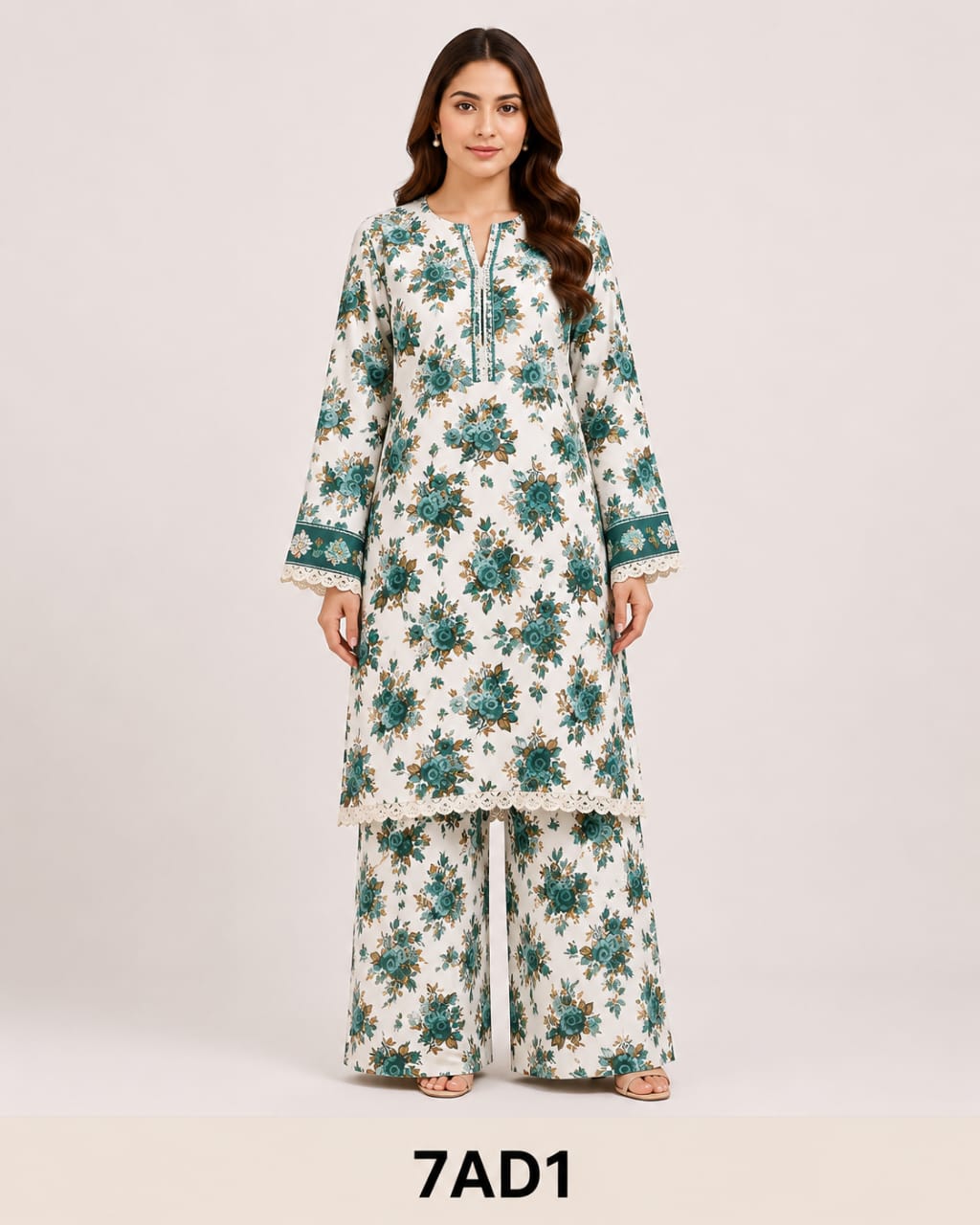 WhatsApp Image 2026-09-01 at 5.14.09 PM Digital print Long shirt with Plazo - Image 1