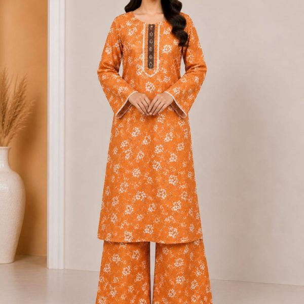 Digital print Long shirt with Plazo