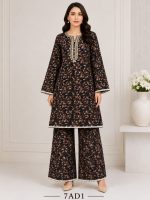 Digital print Long shirt with Plazo