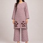 Digital printed shirt with straight Trouser