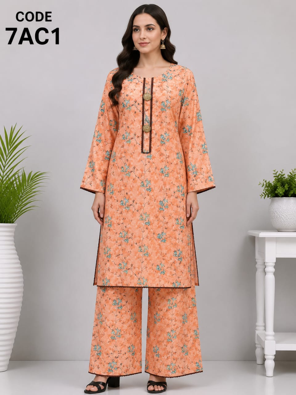 WhatsApp Image 2026-09-01 at 7.00.16 PM Digital printed shirt with Trouser - Image 1