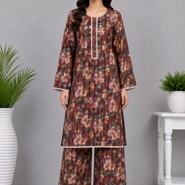 Digital printed shirt with Trouser