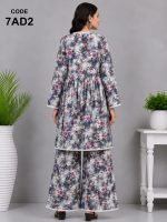 Digital printed frock with Trouser - Image 2