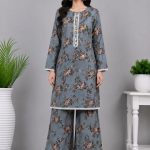 Digital printed shirt with Trouser