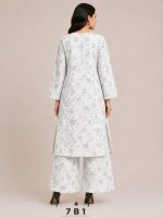 Digital printed long shirt with straight Trouser - Image 2