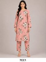 Digital Print Allover suit  on  Lown