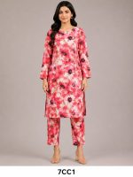 Digital Print Allover suit  on  Lown