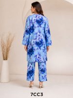 Digital Print Allover suit  on  Lown - Image 2