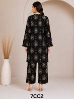 Digital Printed Allover suit on Lown - Image 2