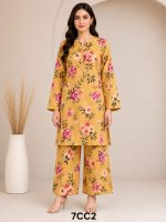 Digital Printed Allover suit on Lown