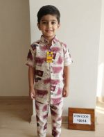 Printed Niker shirt on linen