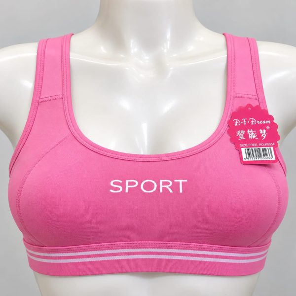 Padded Jersey Sports Bra