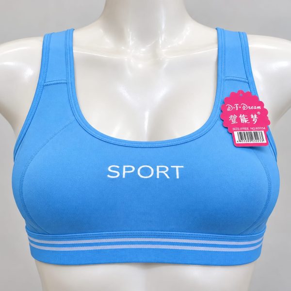 Padded Jersey Sports Bra