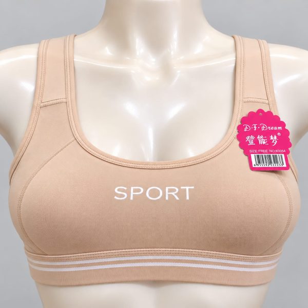 Padded Jersey Sports Bra
