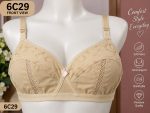 LuxeEmbroider Full Coverage Comfort Bra