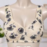 Soft Cotton Printed Broad Strap Everyday Bra