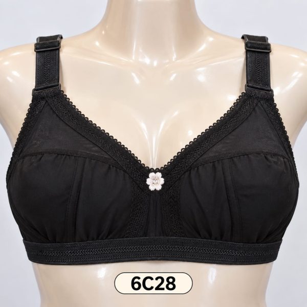 LuxeEmbroider Full Coverage Comfort Bra