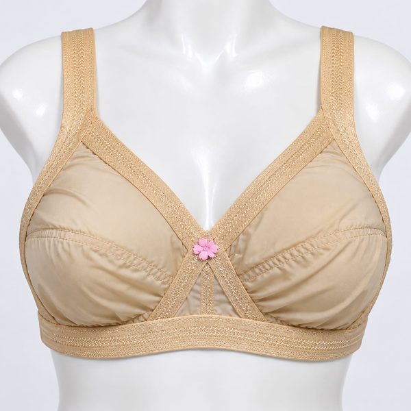 LuxeEmbroider Full Coverage Comfort Bra
