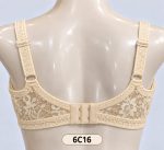 Elegant Floral Lace Net Bra - Image 2