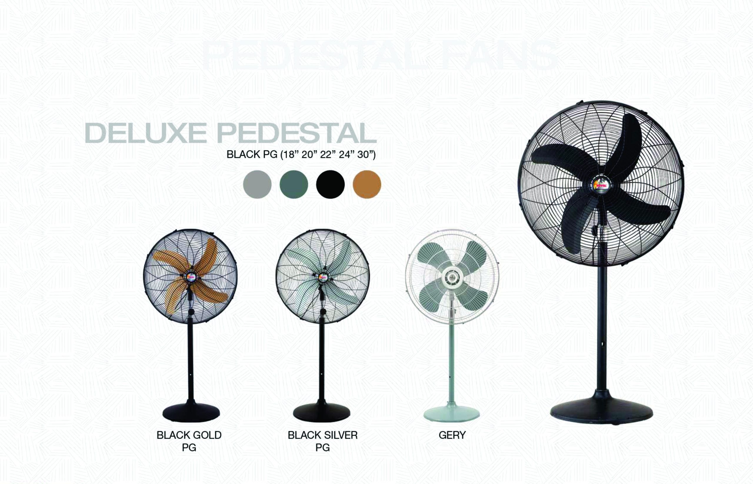 Pedastal fan delux Delux Pedestal Fan - Image 1