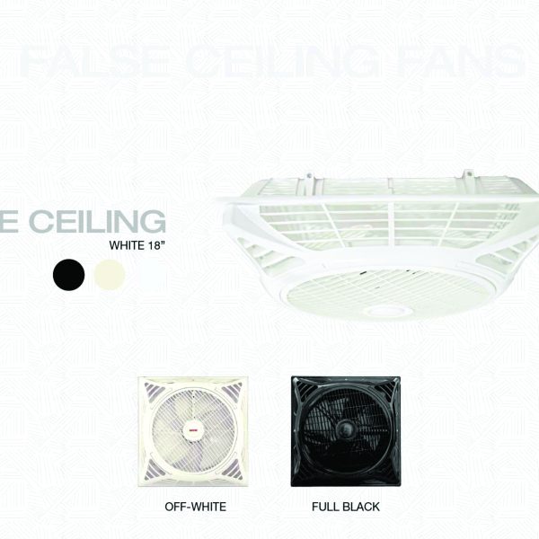 False Ceiling Fans