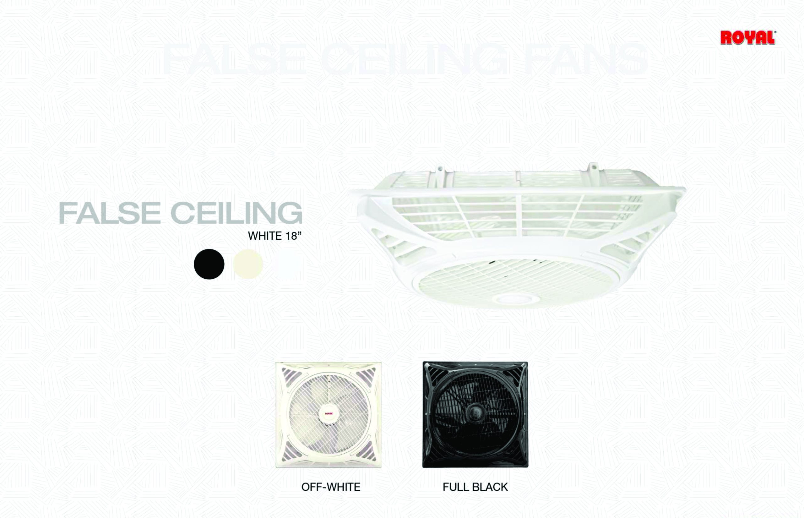 false ceiling fan False Ceiling Fans - Image 1